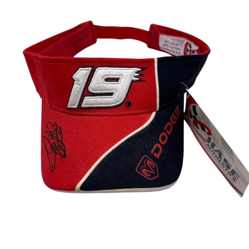 Elliott Sadler #19 Dodge NASCAR Visor Hat by Chase Authentics! NWT